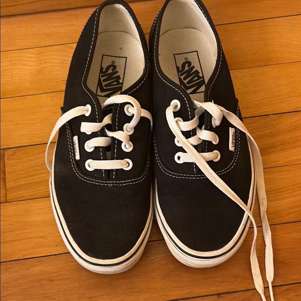 Vans Black and White Sneakers